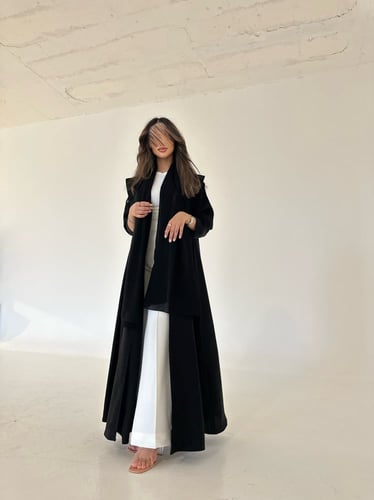 عباية كريب صالونا ياباني قصة كلوش