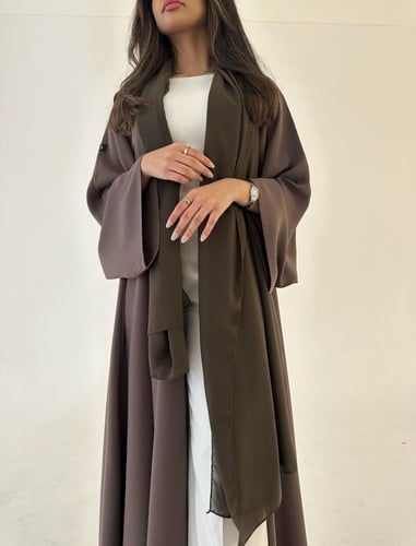 عباية كريب بني فاتح قصة كلوش