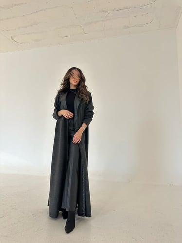 عباية جوخ رمادي قصة نص كلوش