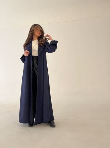 شامواه مع صوف كحلي