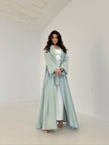 عباية لنن طبيعي قصة كلوش