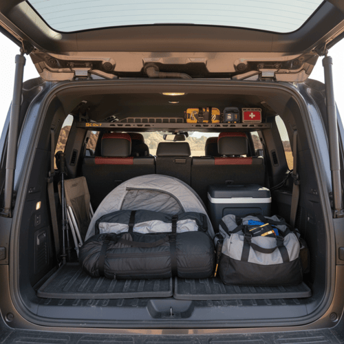 رف الشنطة العلوي (طبق) - لاند كروزر LC300