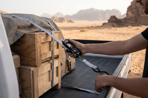 حزام شدّ الأمتعة (مشد) 1.6 انش – 4.6 متر / 2000 كج...