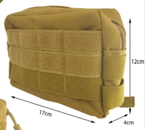 شنطة تكتيكية L (أسود) - مولي سستم