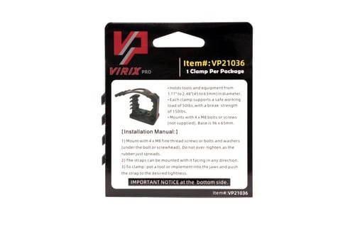 رباط ربل 1.77"-2.48" من VIRIX PRO لتثبيت الإكسسوار...