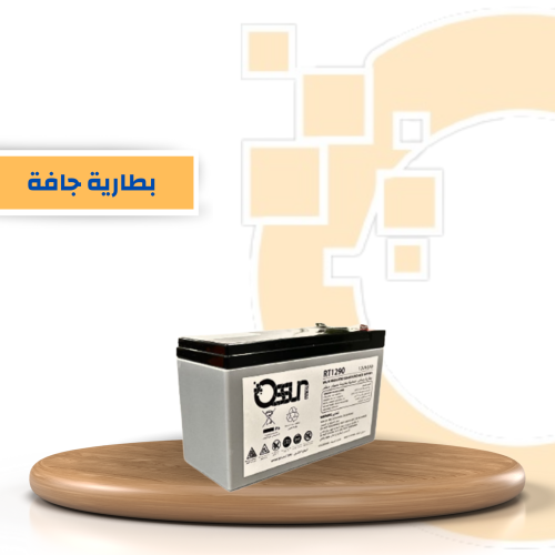 QSSUN AGM BATTERY 12V 9AH - UPS بطارية كيوصن 9 امب...