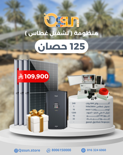 منظومة تشغيل غطاس 125 حصان