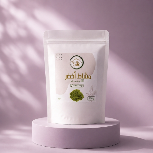 مشاط الاخضر للشعر المصبوغ والعادي