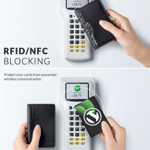 محفظة بطاقات فولكيت جلدية رفيعة جداً من VULKIT - ل...