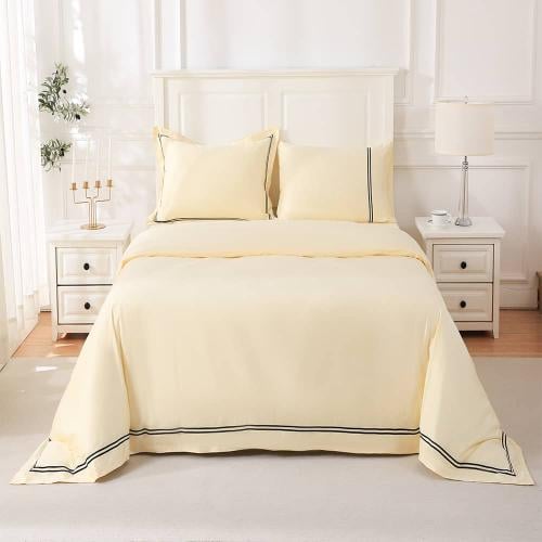 طقم لحاف 6 قطع 5 نجوم نفرين مطرز