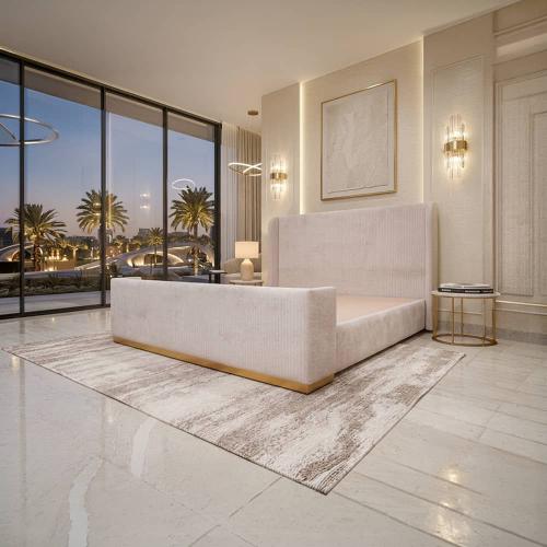 سرير مودرن ديزاين ملكي حواجز 823 VIP