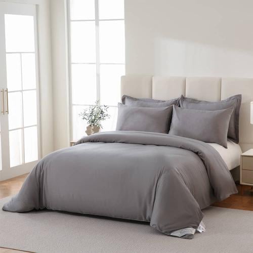 طقم لحاف 6 قطع تنسل نفرين ساده