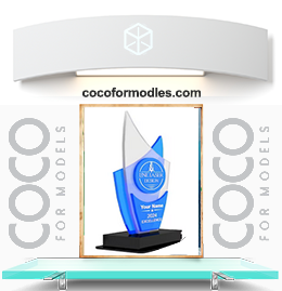 درع التميز موديل 1 اكريلك