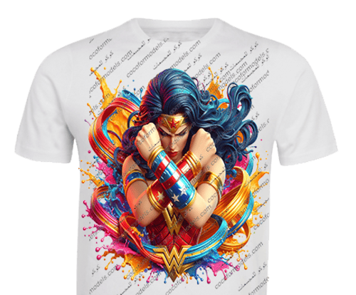 تي شيرت البطلة الخارقة