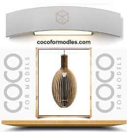 نجفه خشبي موديل 3