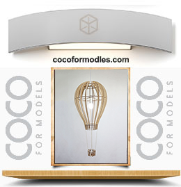 نجفه خشبي موديل 10