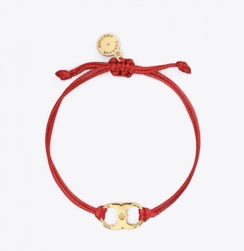 تسليم فوري Tory Burch Bracelet / Red