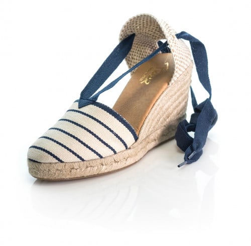 صندل بيناز أسود مرتفع مزخرف