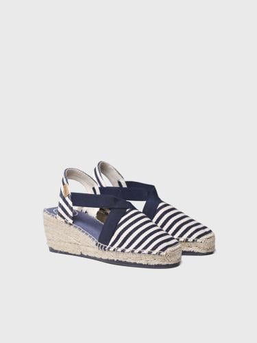 توني بونس صندل مخطط كحلي وابيض -TERRA-DD