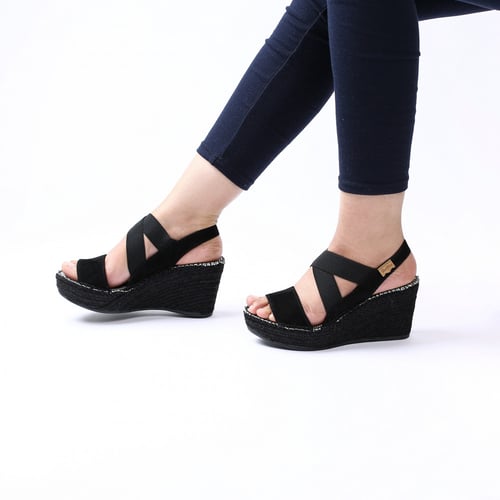 توني بونس صندل صيفي اسود - LOE-A