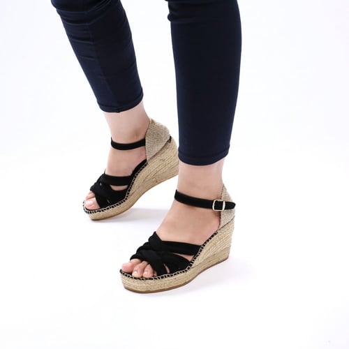 توني بونس حذاء إسبادريل اسود - DUNIA-A