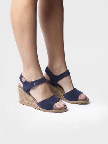 حذاء مرتفع كحلي – DAFNE