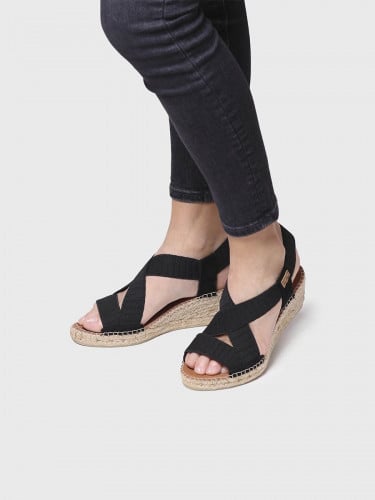 توني بونس صندل صيفي اسود - TURA-TR