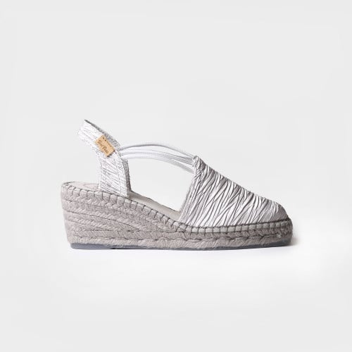 توني بونس صندل مرتفع فضي أنيق