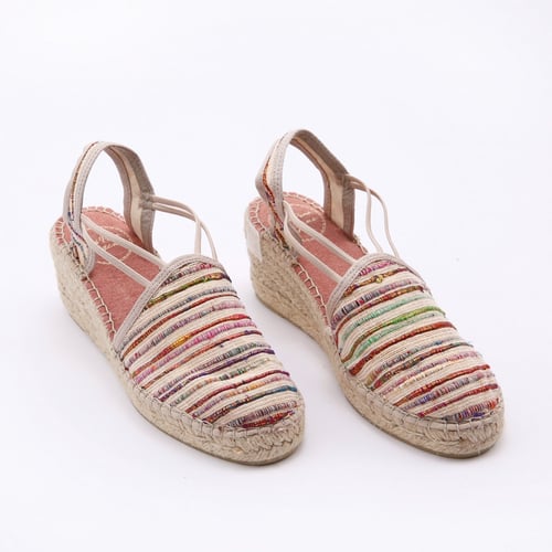 TANIA-SN - صندل مرتفع بخطوط ملونة