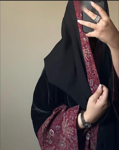 عبايه الشتاء الكشميري