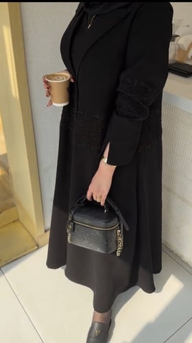 عبايه تطريز عملي فخمه