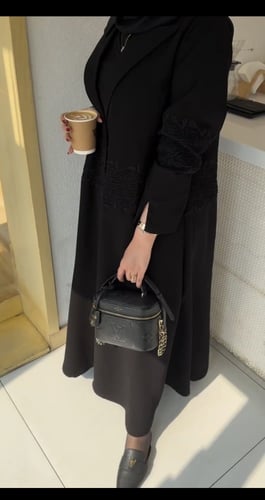 عبايه تطريز عملي فخمه