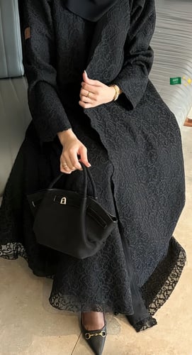 عباية دانتيل انيقه