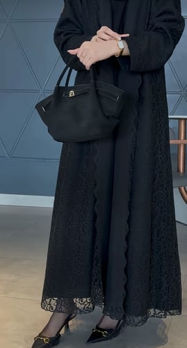 عباية دانتيل انيقه