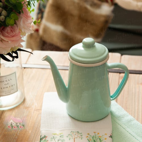 6277 ابريق معدني تيفاني بطابع ريفي