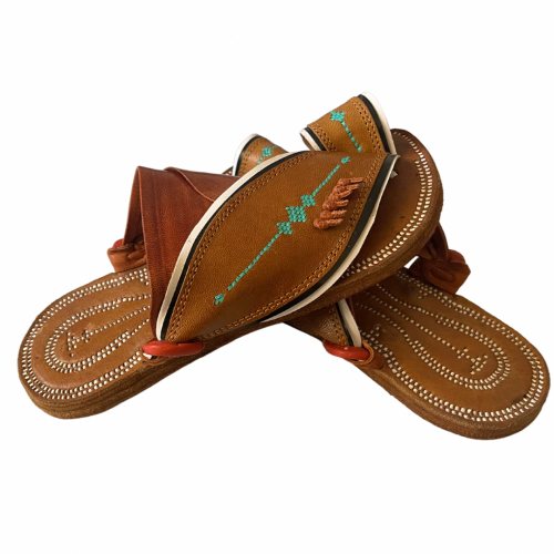 حذاء خليجي مطرز