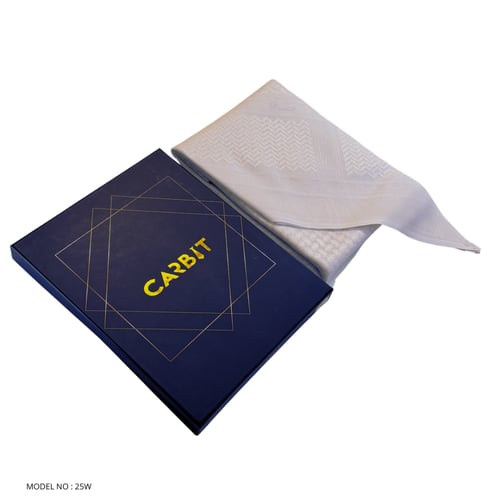 شماغ كاربت أبيض M25