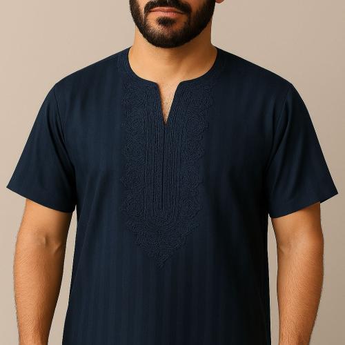 ثوب السلطان مغربي كحلي