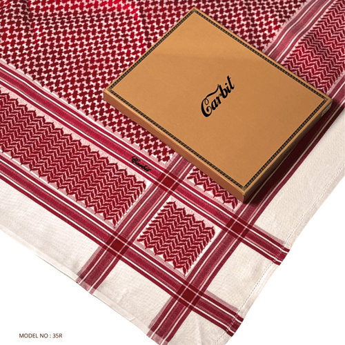 شماغ كاربت أحمر غامق M35