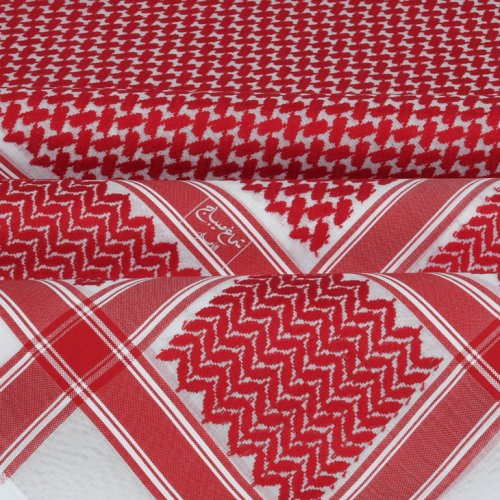 شماغ ميباج أحمـر غامق