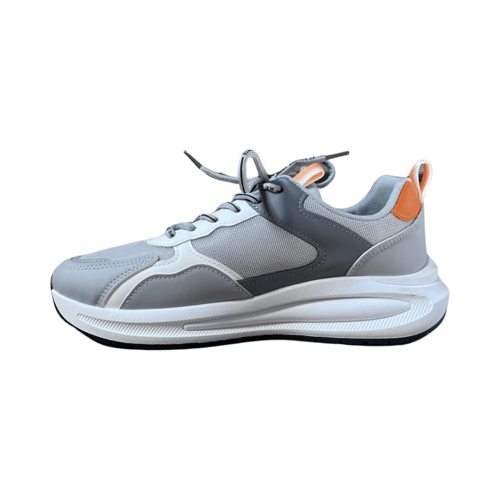 حذاء سبورت رمادي - اورانج