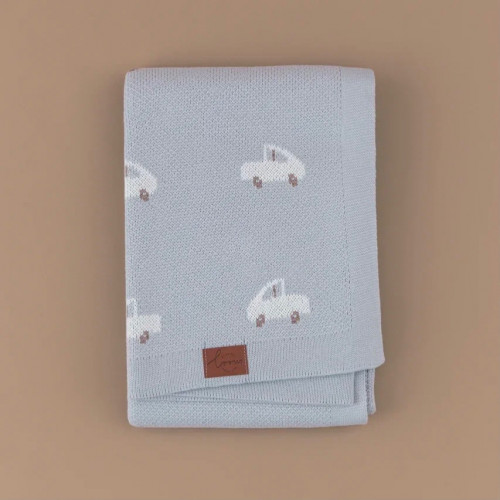 Baby Car Blanket (100x100 cm) Blue