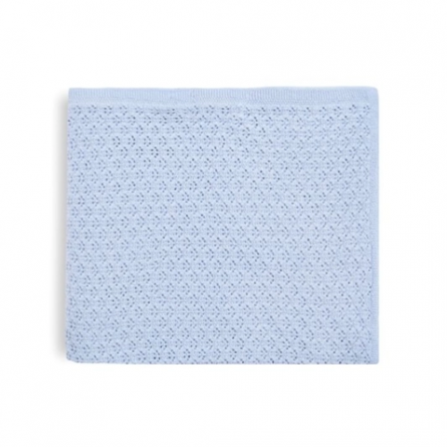 Swaddle blanket (100x100 cm) Sky Blue