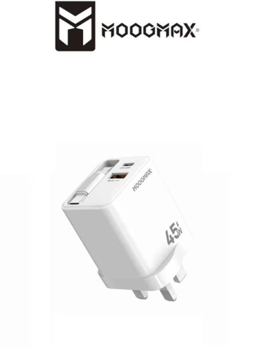 شاحن جداري سحاب قوي (Wall Charger) من شركة MOOGMAX