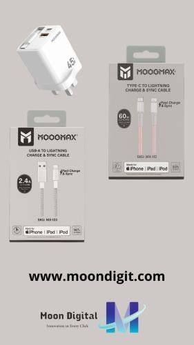 البكج المميز 3 في 1 - شاحن سحاب تايب سي مع 2 كيبل...