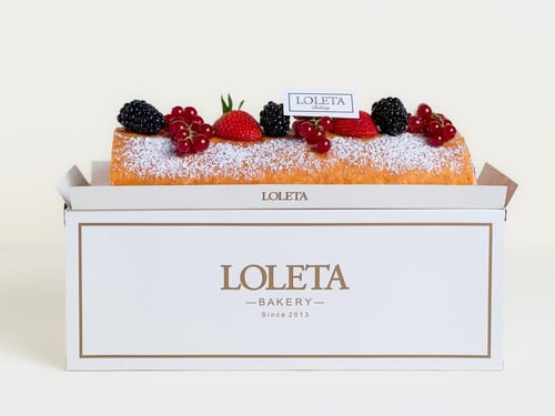 سويس رول فراولة | Swiss roll Strawberry