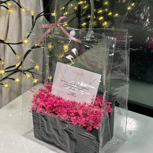 قلادة انيقة نسائية مع ورد