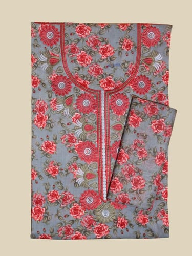 جلابية قطن مع طرحة