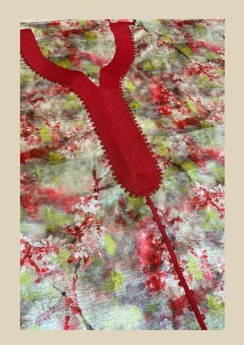 قطعة جلابية حرير