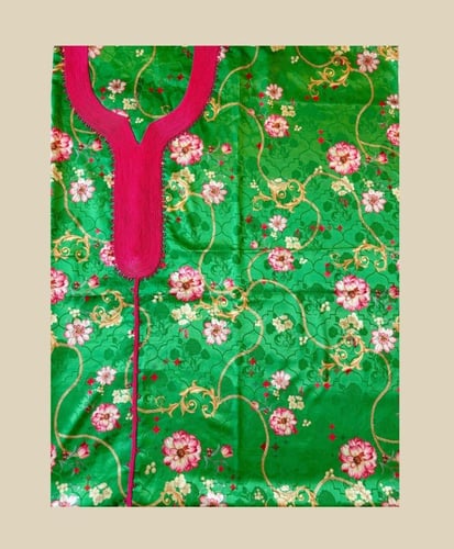 قطعة جلابية حرير